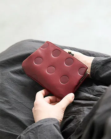 キャンディ あおりがま口 (M)