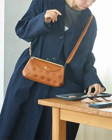 キャンディ ルーフがま口お財布ポシェット