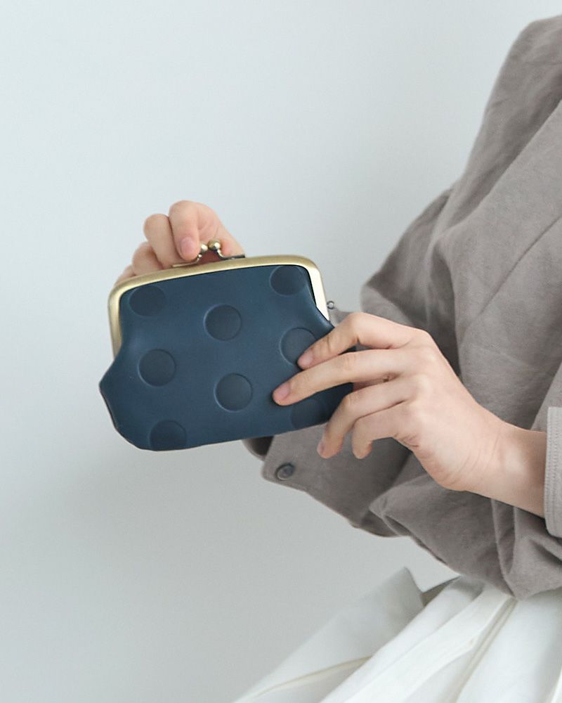 がま口の色：ネイビー