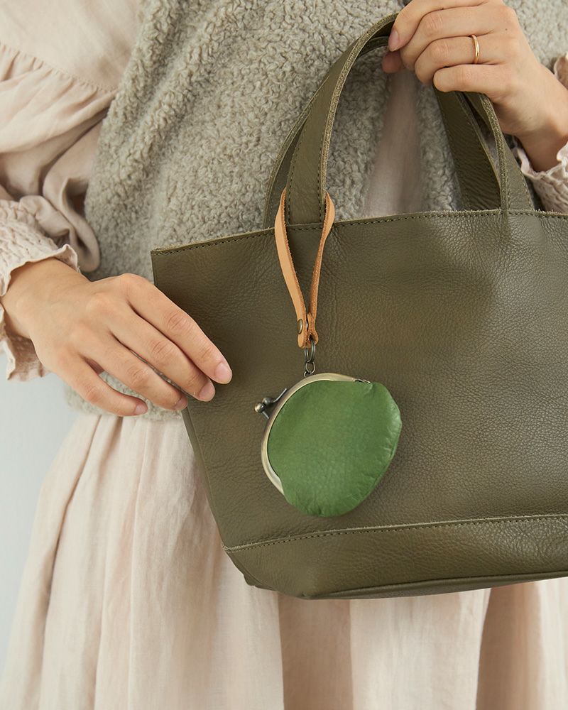 がま口の色：リーフグリーン