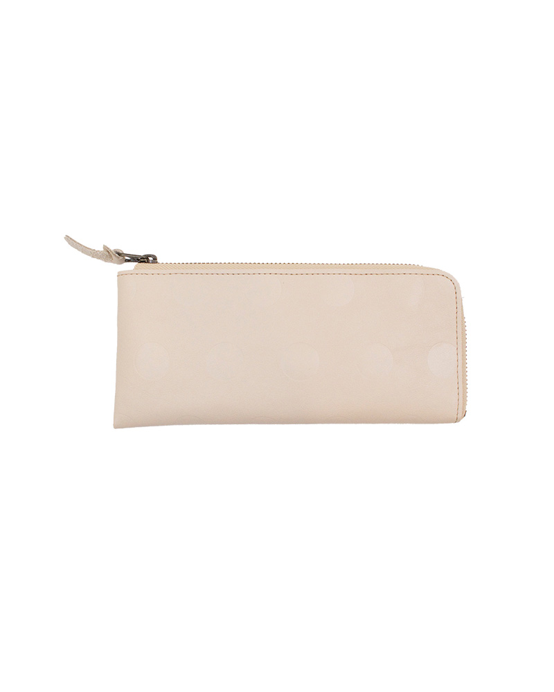 長財布の色：バニラ