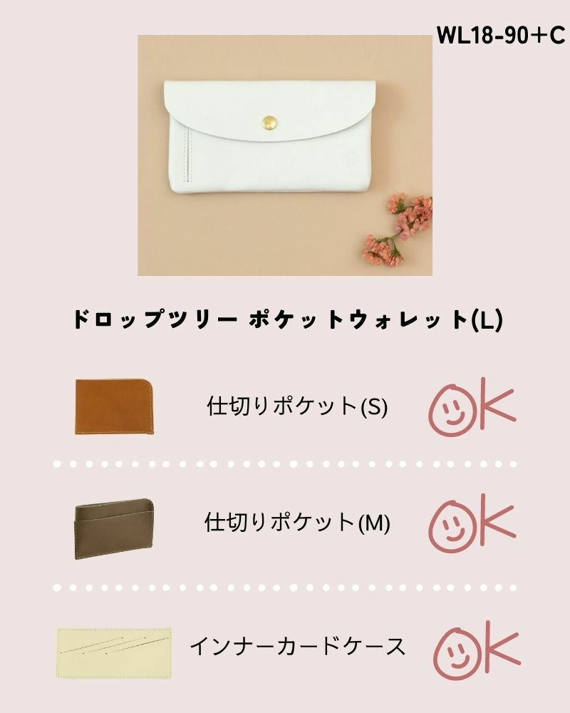 お財布アクセサリー対応表