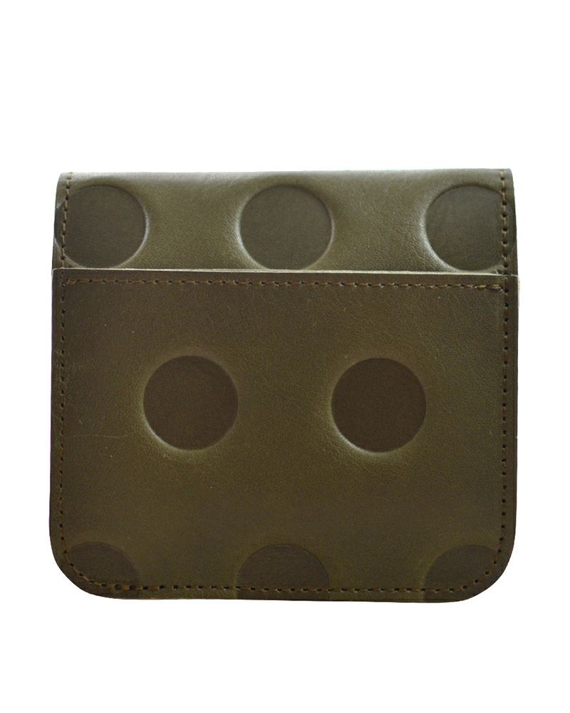 背面（がま口の色：オリーブグリーン）