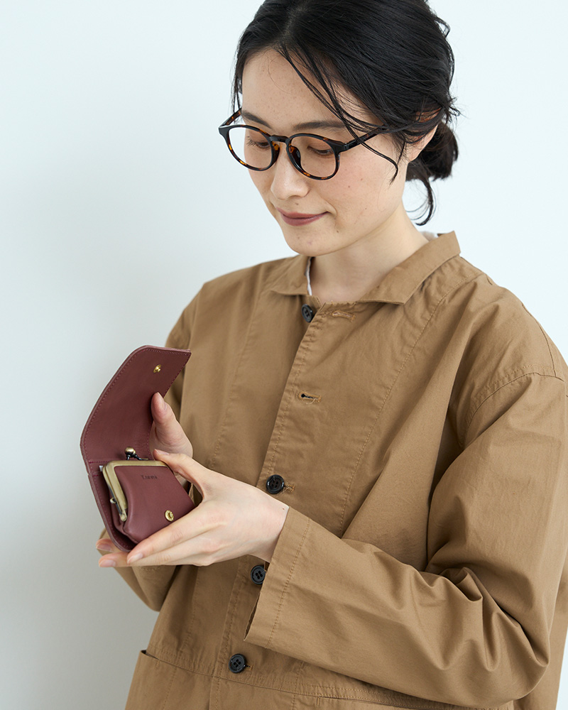 コンパクトがま口財布