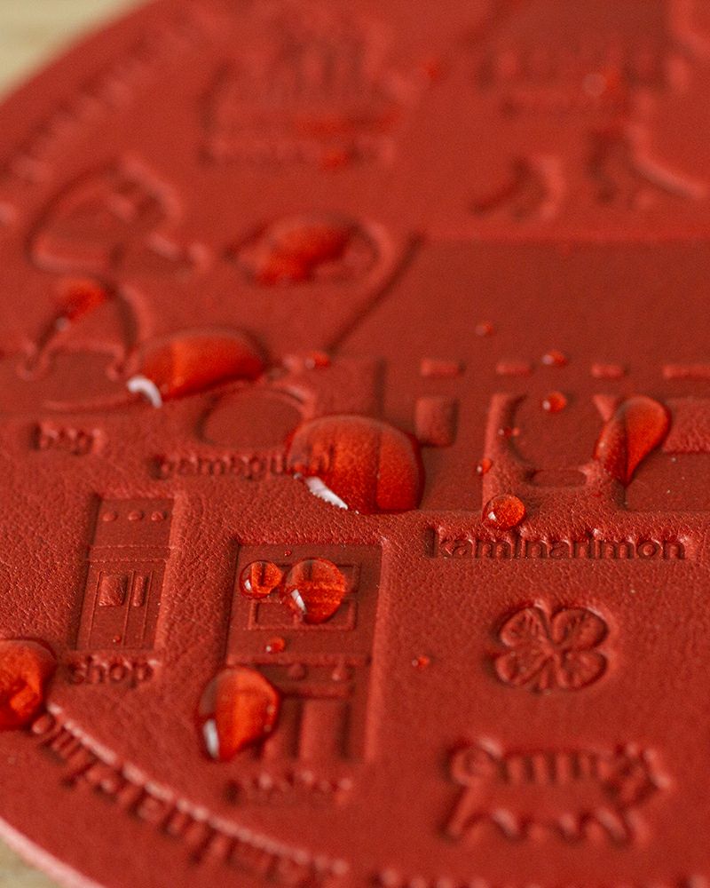 コースターの色：レッド