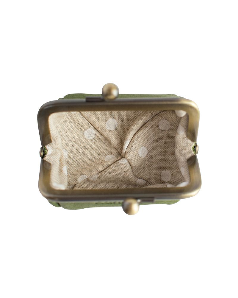 がま口の色：リーフグリーン