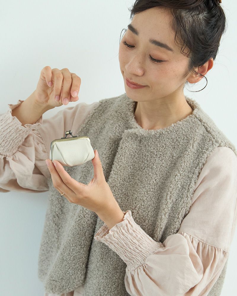 がま口の色：バニラ