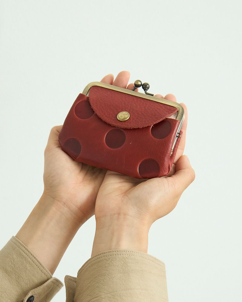 浅草Kanmiの本革がま口財布コレクション 