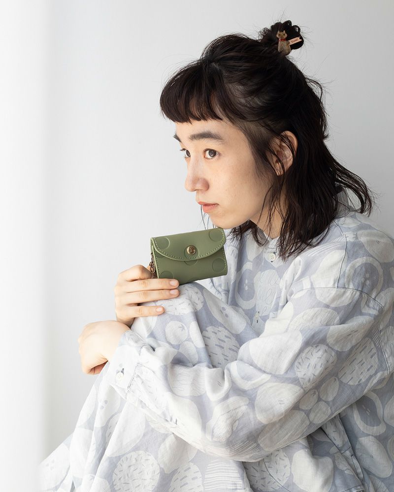 キーケースの色：リーフグリーン