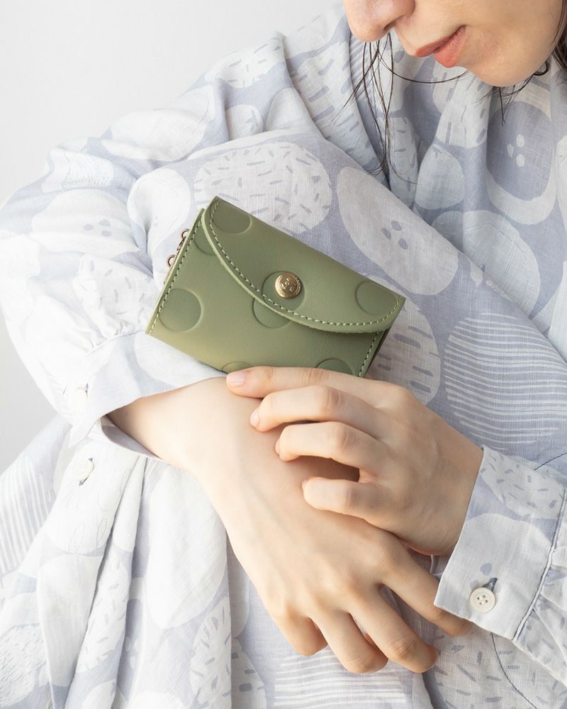 キーケースの色：リーフグリーン