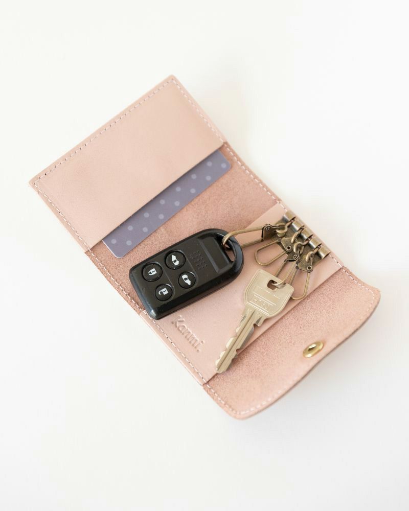 キーケースの色：ベビーピンク
