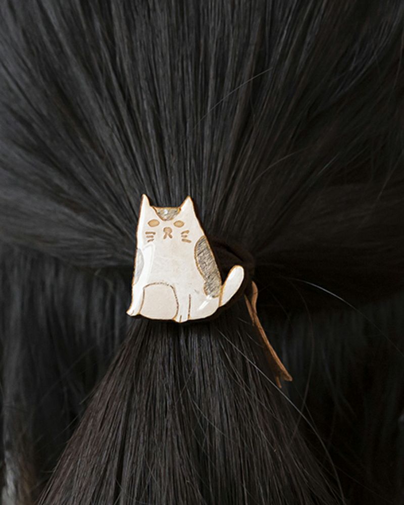 ヘアアクセサリーの種類：ブチ