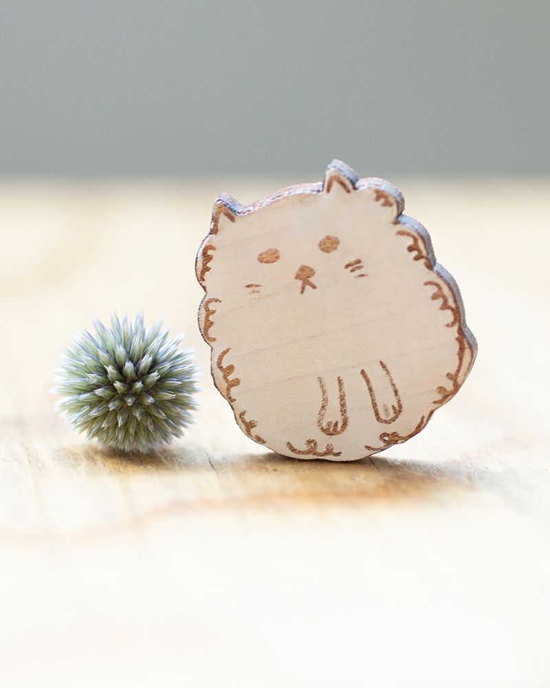 ブローチの種類：フワ