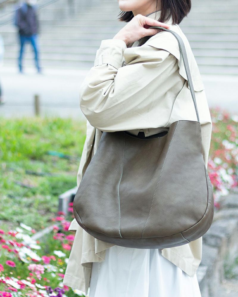 しもぶくれな形に癒される「kanoco ワンショルダーバッグ