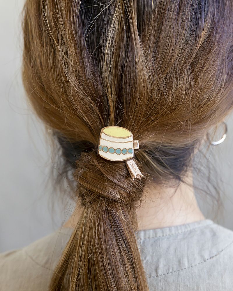 ヘアアクセサリーの種類：マグカップ