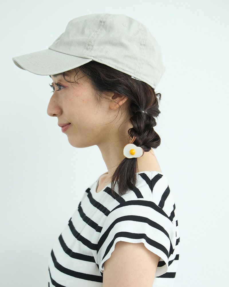 ヘアアクセサリーの種類：目玉焼き