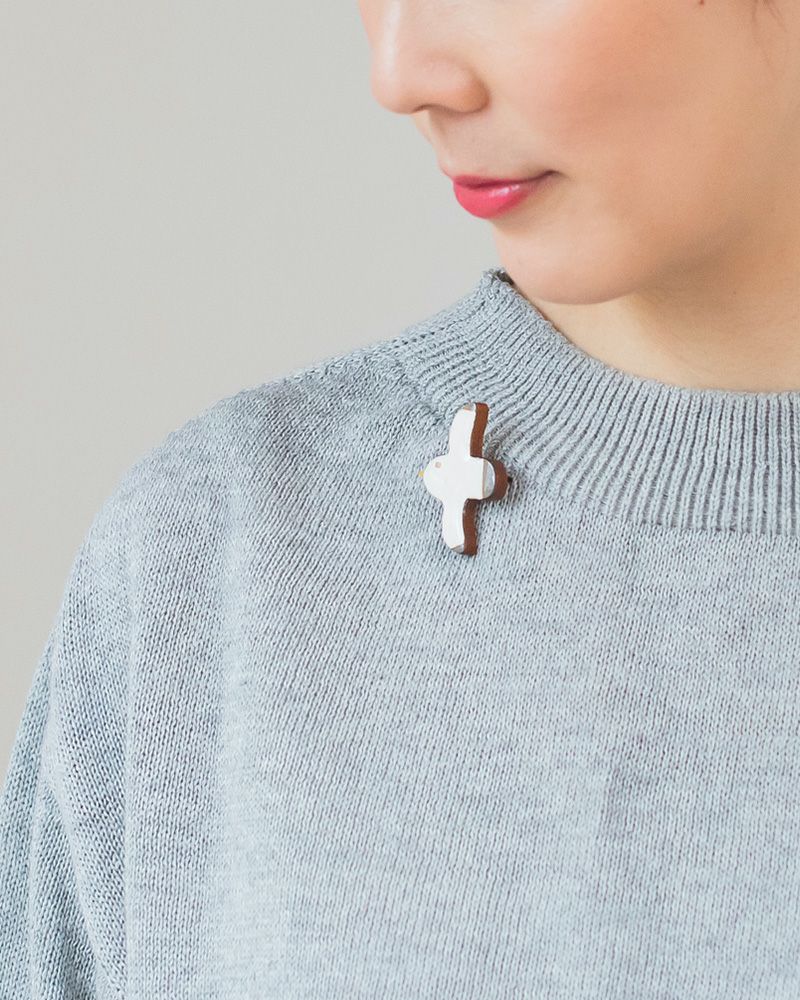 ブローチの種類：カモメ