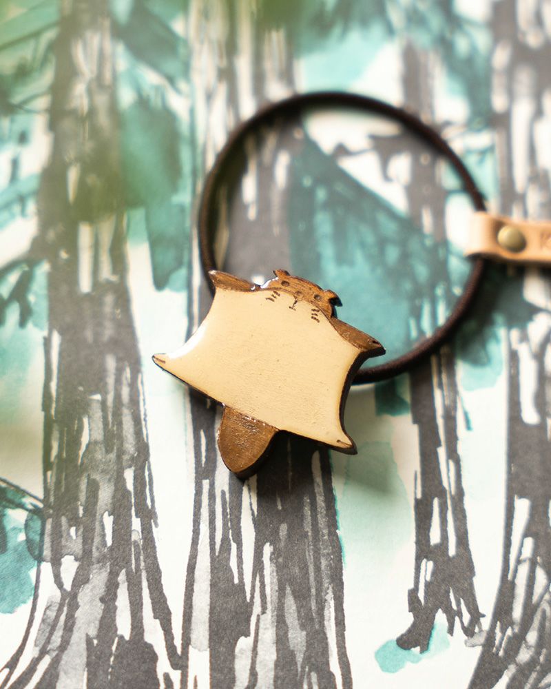 ヘアアクセサリーの種類：モモンガ