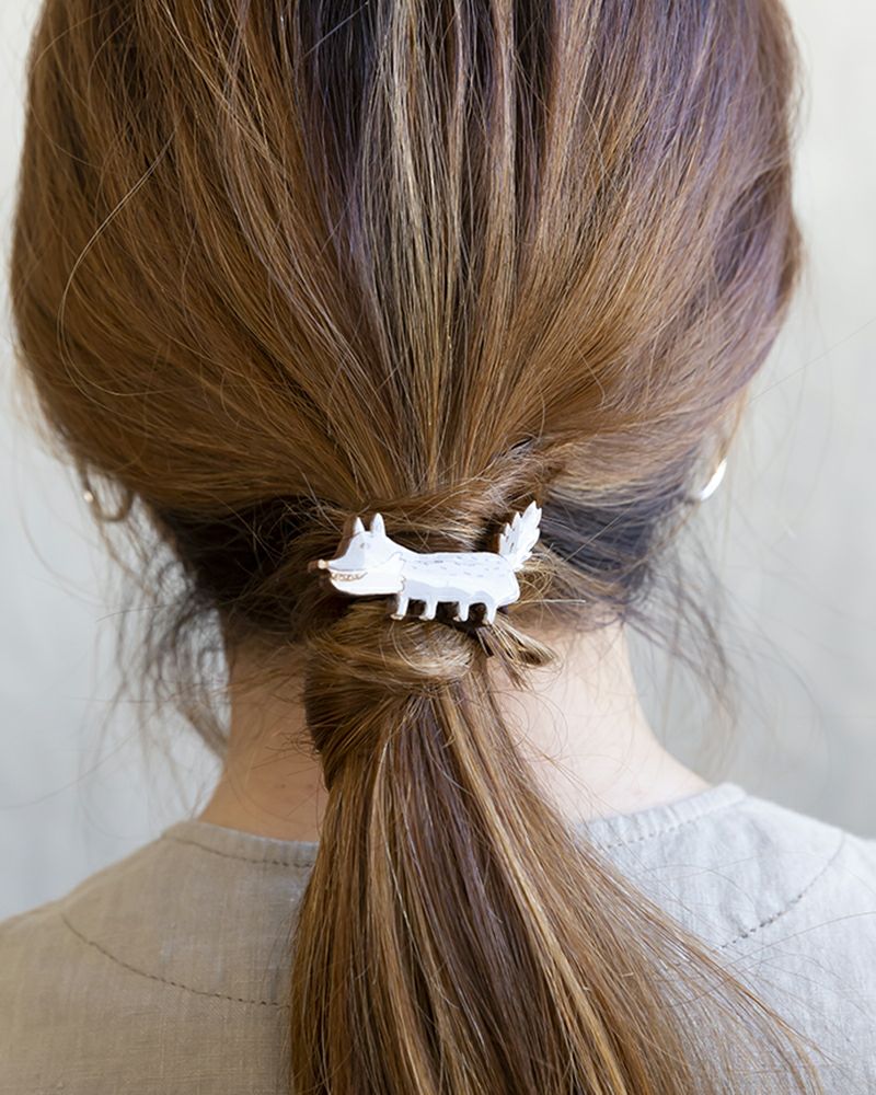 ヘアアクセサリーの種類：オオカミ