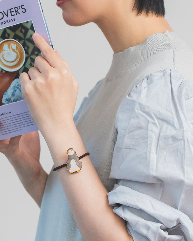 ヘアアクセサリーの種類：ペンギン