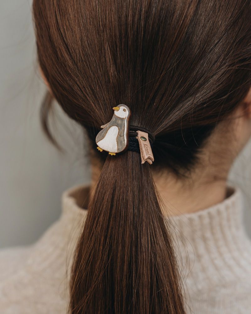 ヘアアクセサリーの種類：ペンギン