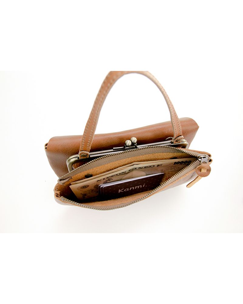 がま口の色：アッシュ グレー