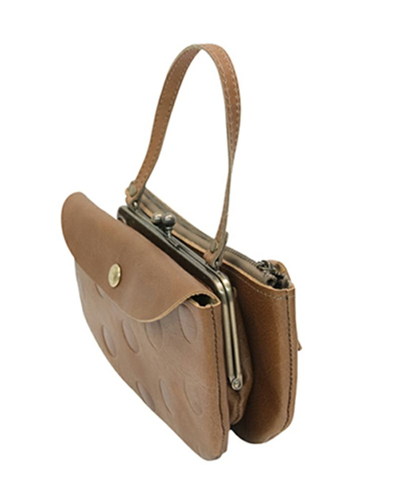 がま口の色：アッシュ グレー