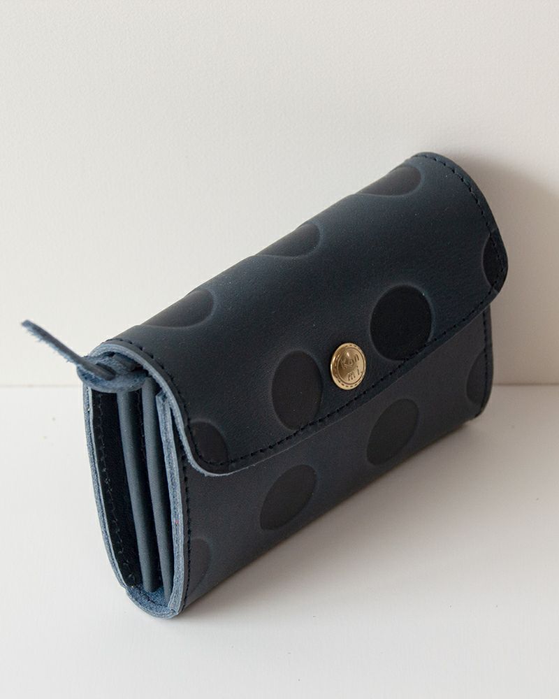 ミニ財布の色：ネイビー