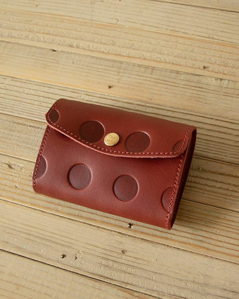 ミニ財布の色：チェリーレッド