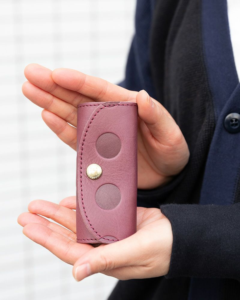 キーケースの色：スミレ