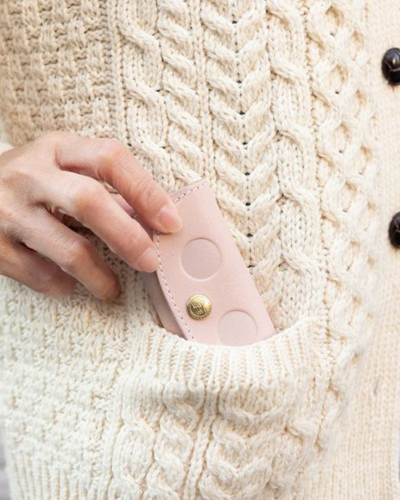 キーケースの色：ベビーピンク