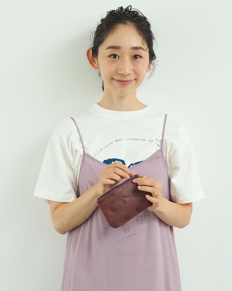ポーチの色：スミレ