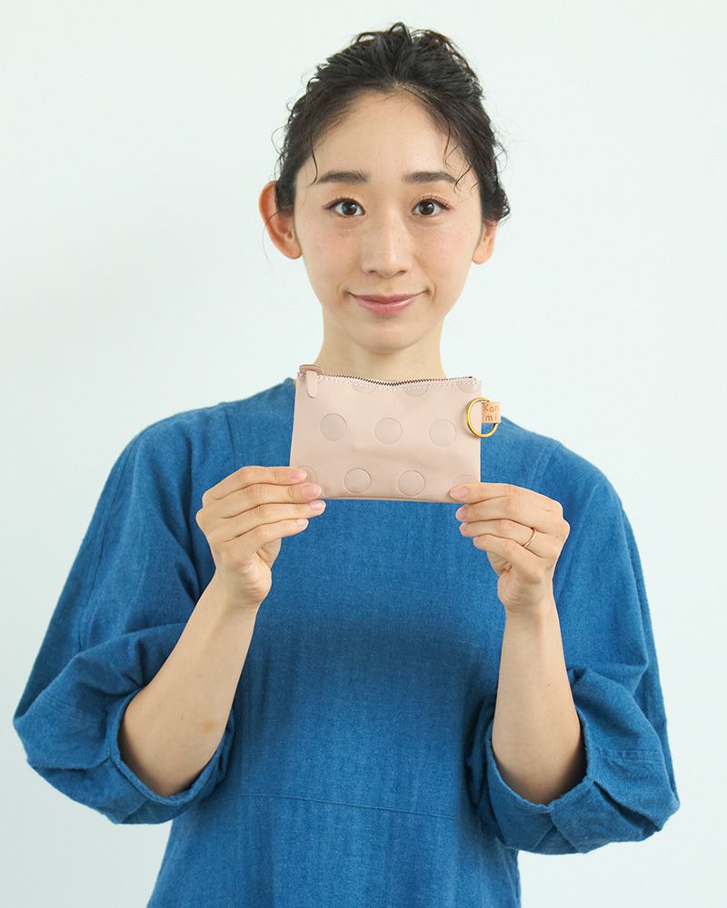 ポーチの色：ベビーピンク