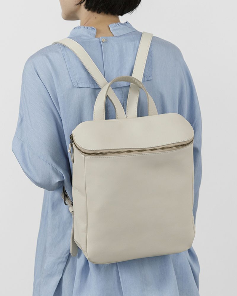 リュックの色：バニラ