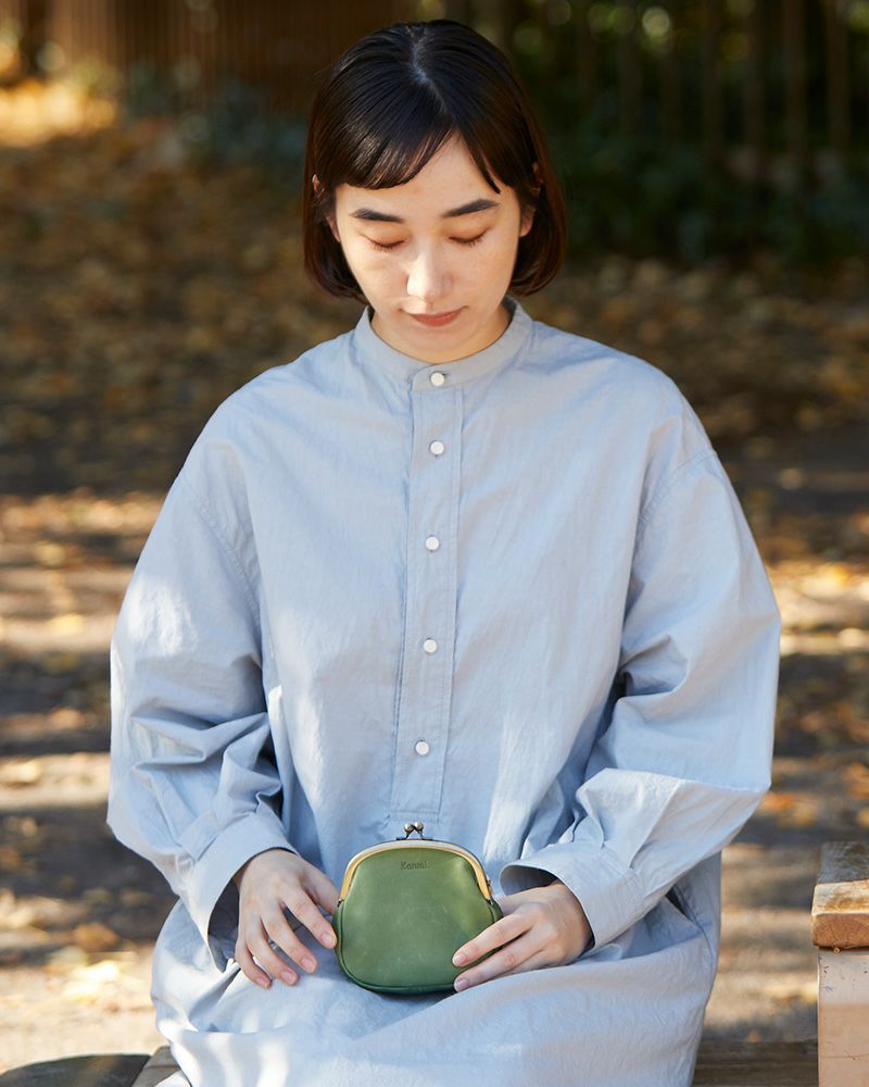 がま口の色：リーフグリーン