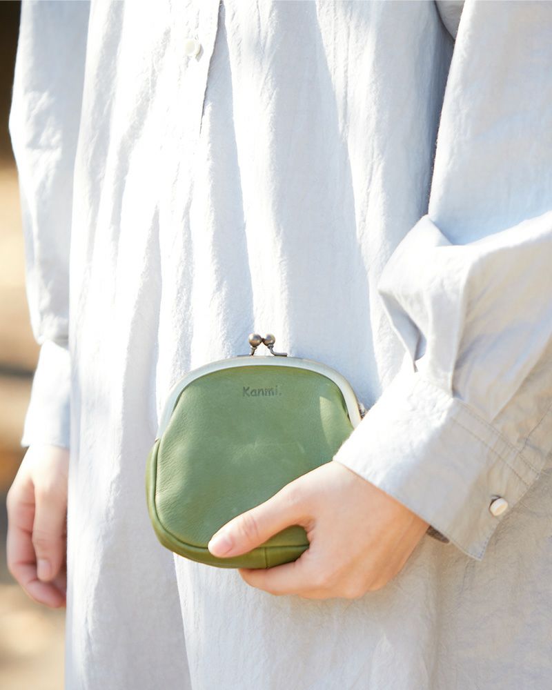 がま口の色：リーフグリーン