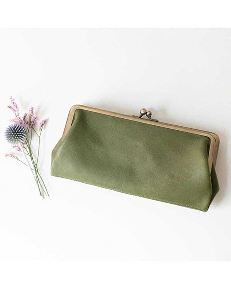 がま口の色：グリーン