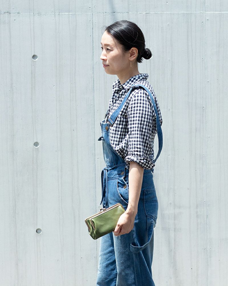 がま口の色：グリーン