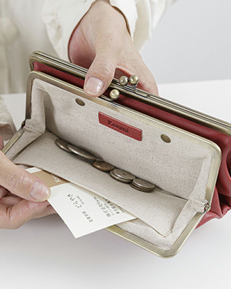 がま口の色：レッド