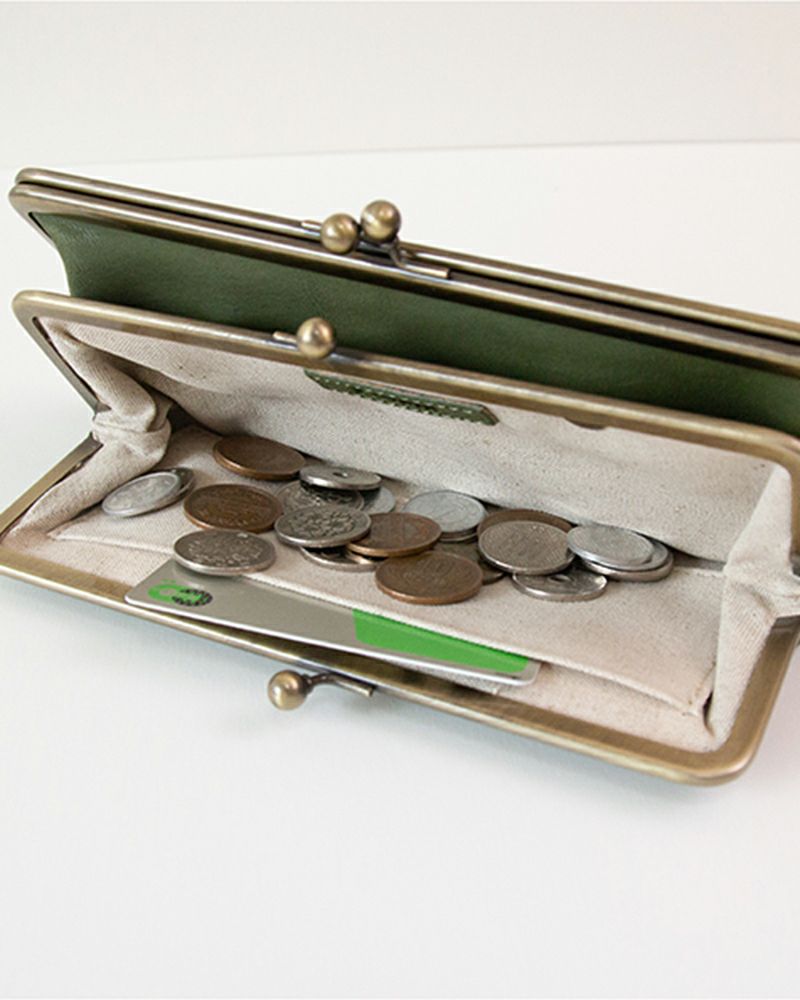 がま口の色：グリーン