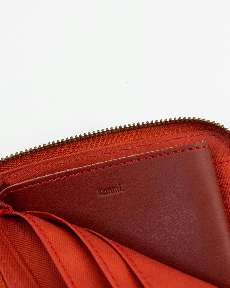 ミニ財布の色：チェリーレッド