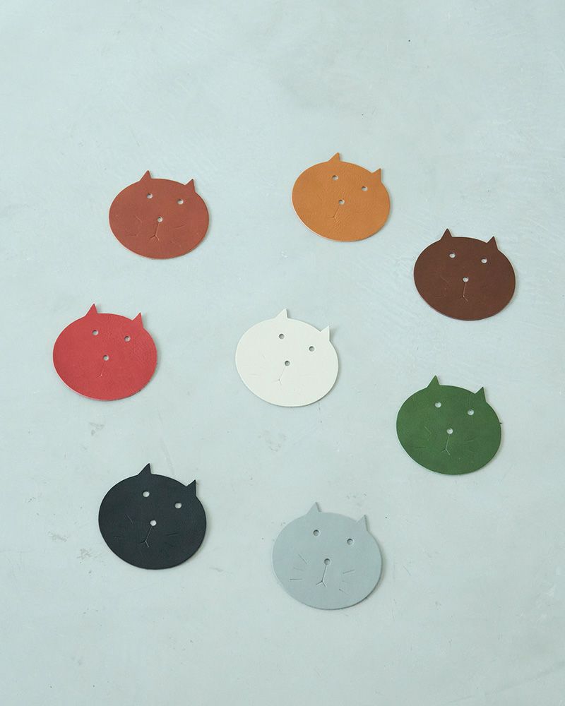 ネコ コースター：全8色