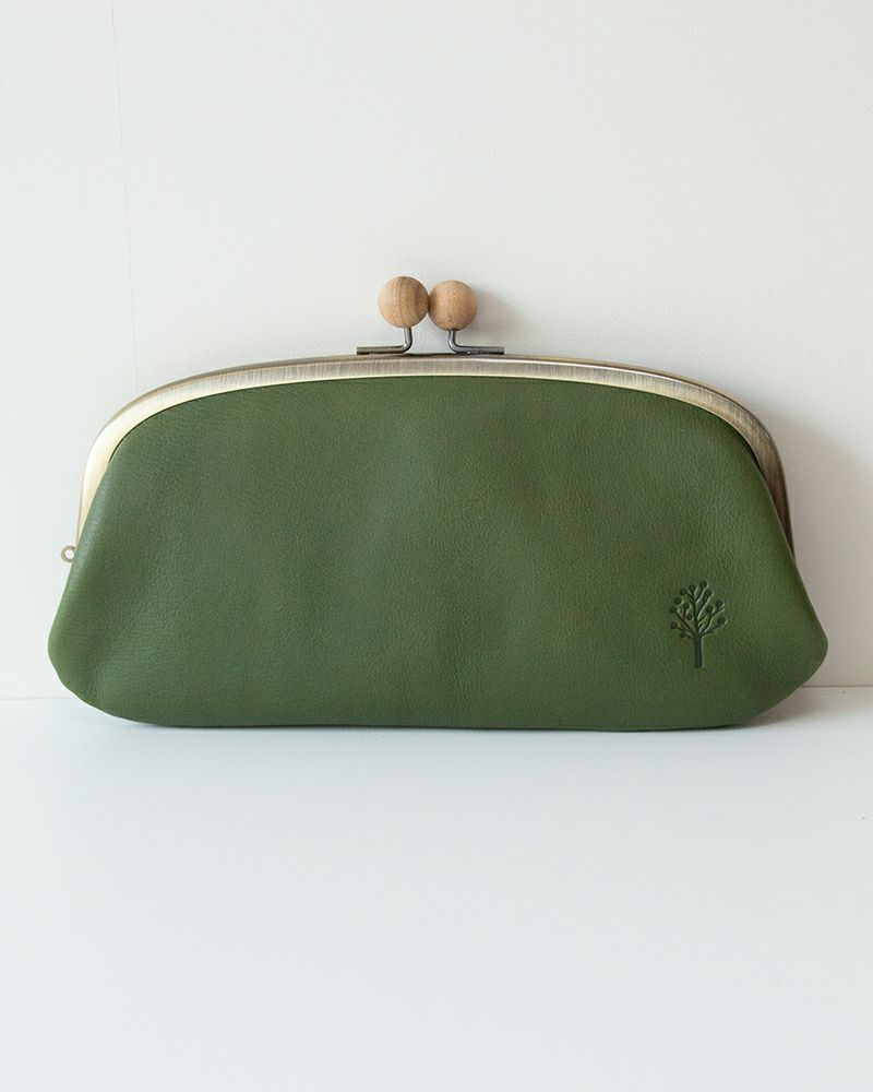 がま口の色：グリーン