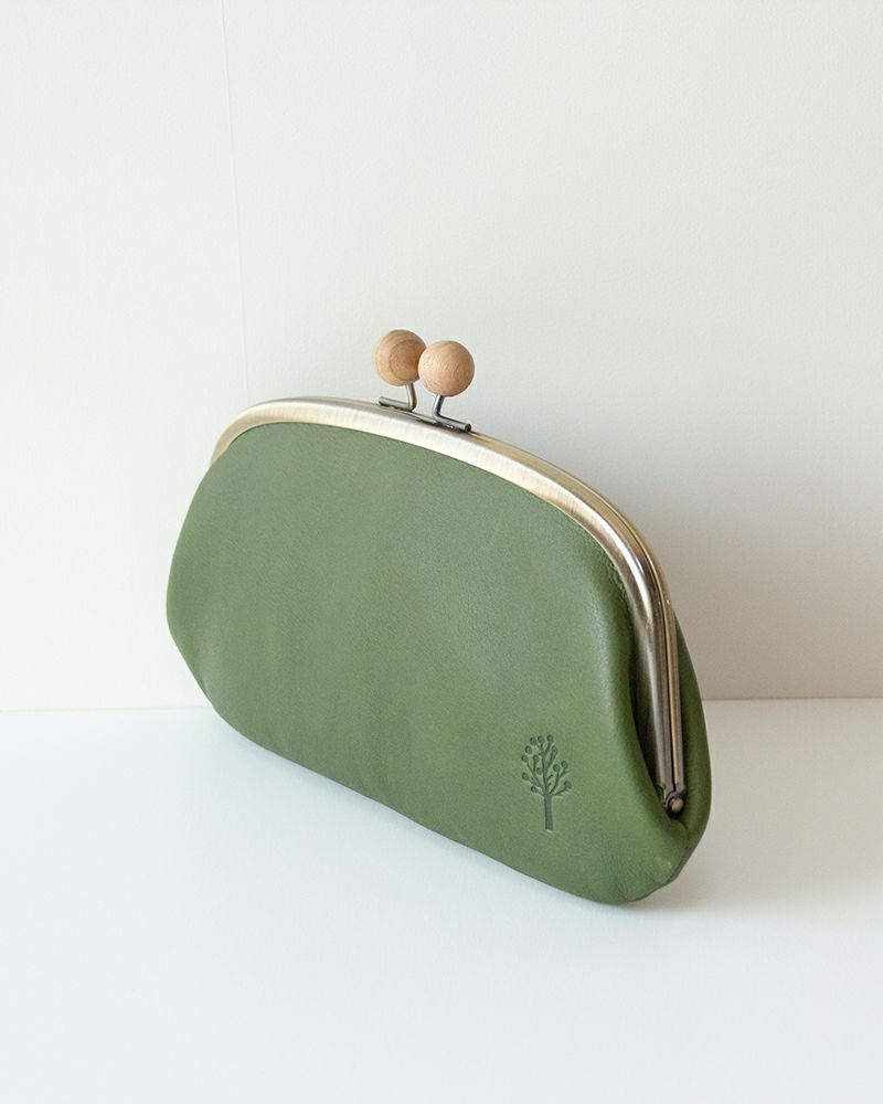 がま口の色：グリーン