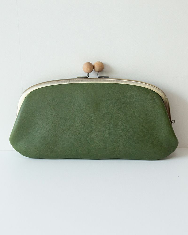 がま口の色：グリーン