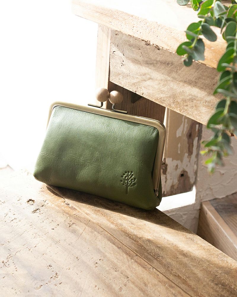 がま口の色：グリーン