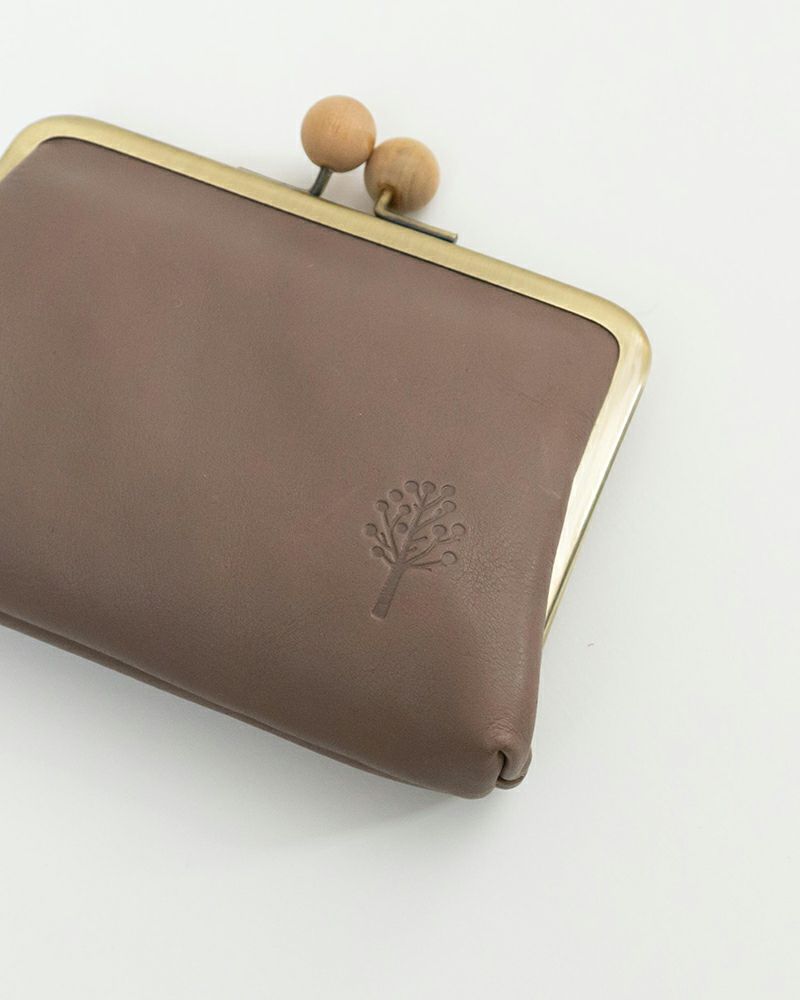 がま口の色：モカグレー