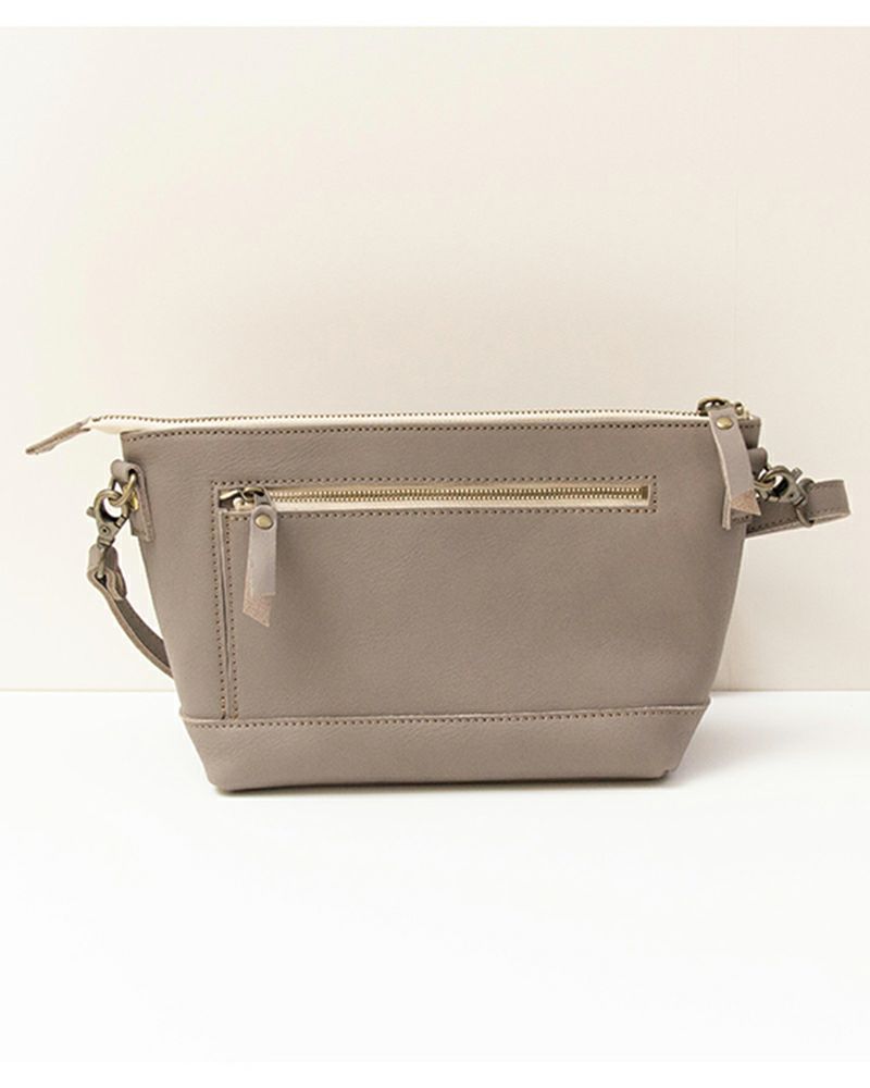 お財布ポシェットの色：ピュアグレー