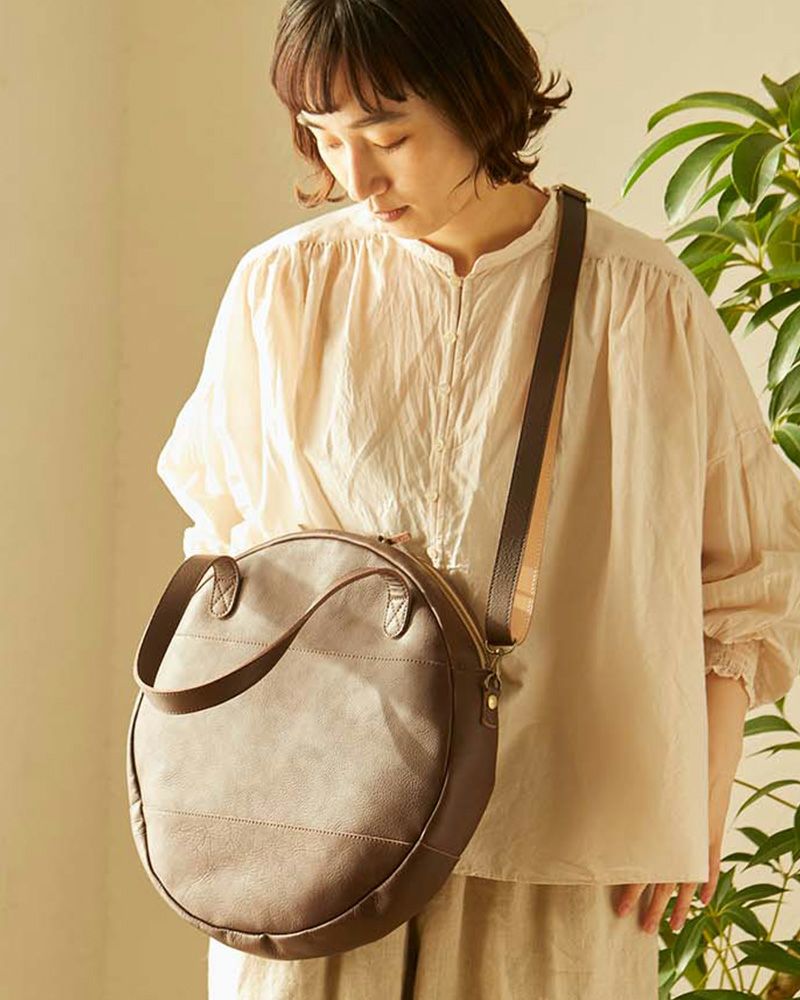 トートバッグの色：ダークブラウン