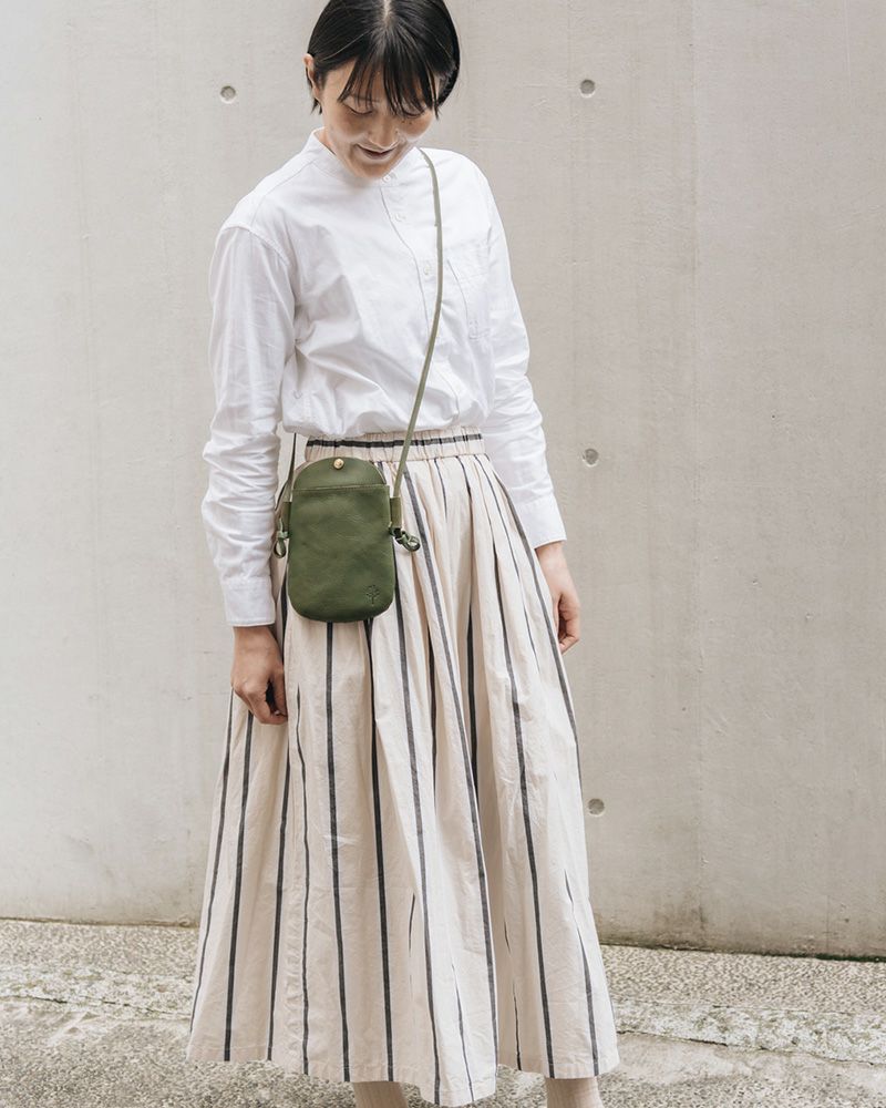 ポシェットの色：グリーン